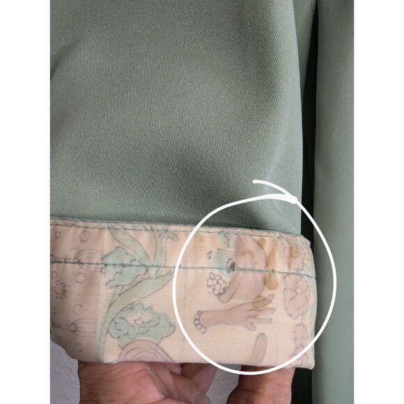 Vintage 70s Puget Sounder Green All Weather Coat by Item House - Picture 13 of 16